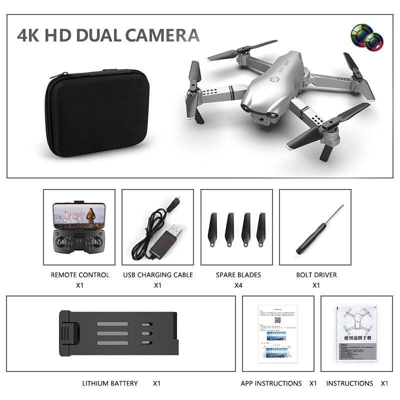 S602 Mini Drone Foldable Aircraft 4K HD WIFI Camera Photography FPV Professional Real-time Transmission Remote Control - CALCUMART