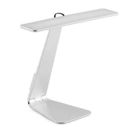 Foldable LED Desk Lamp with Eye-Protection and 3 Dimming Modes for Reading and Study, Rechargeable with Soft Night Light - CALCUMART