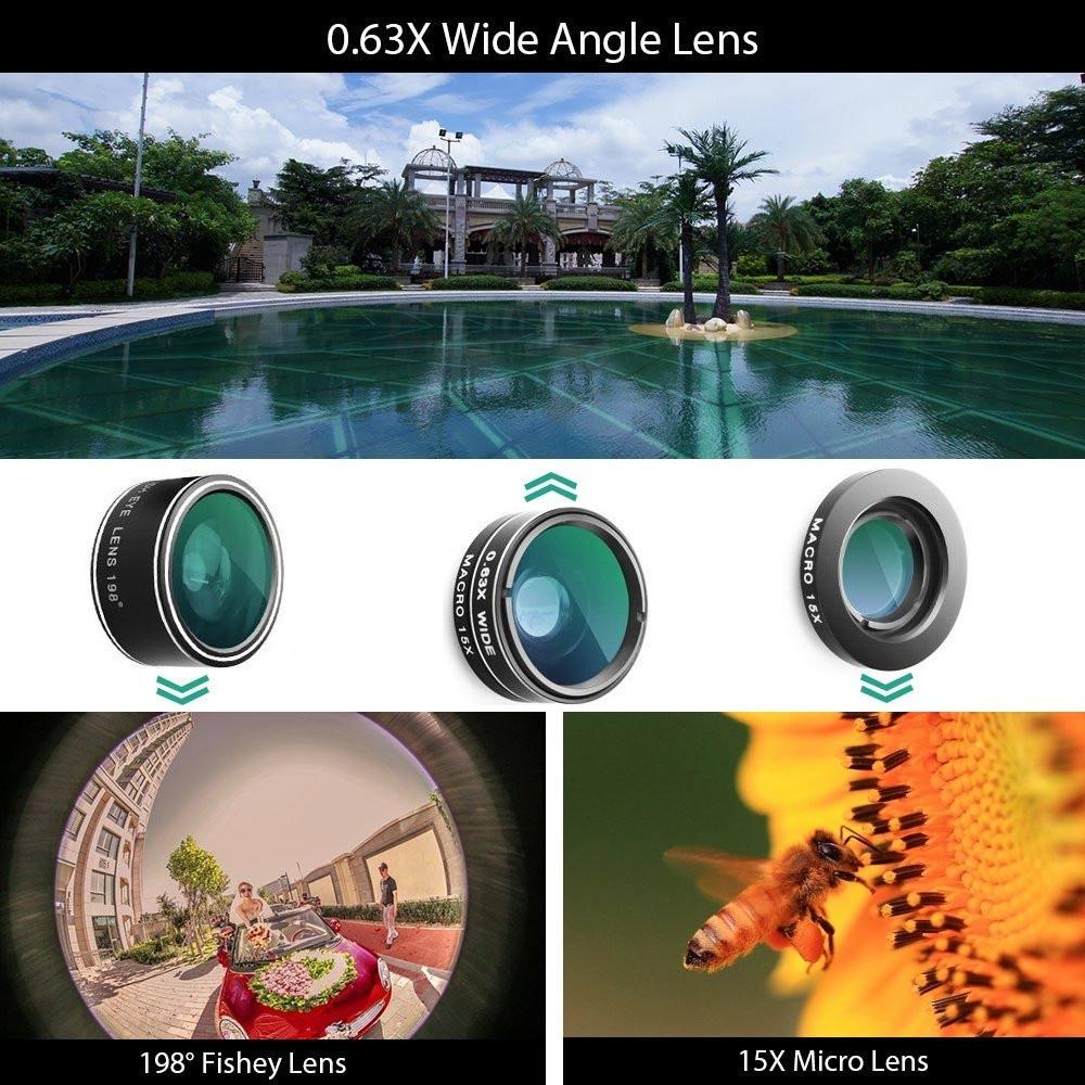 Macro Wide-Angle Lens Kit for iPhone XS Max - CALCUMART