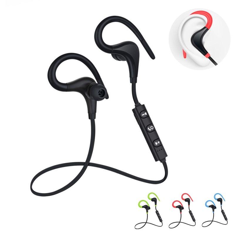 Mini Sports Bluetooth Earphone with Inner Earbuds and Mic for Smartphones - CALCUMART