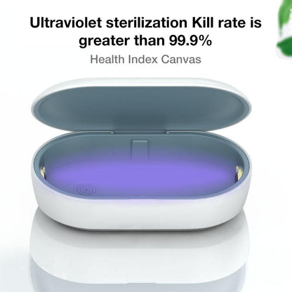UV Light Mobile Phone Sterilizer and Wirless Charger - CALCUMART