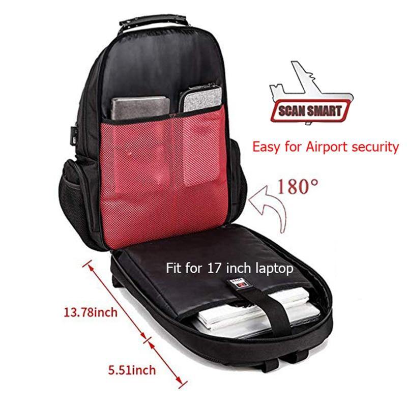 Bange Dyno Water Resistant Laptop Travel Backpack with USB Charging Port [FREE SHIPPING] - CALCUMART