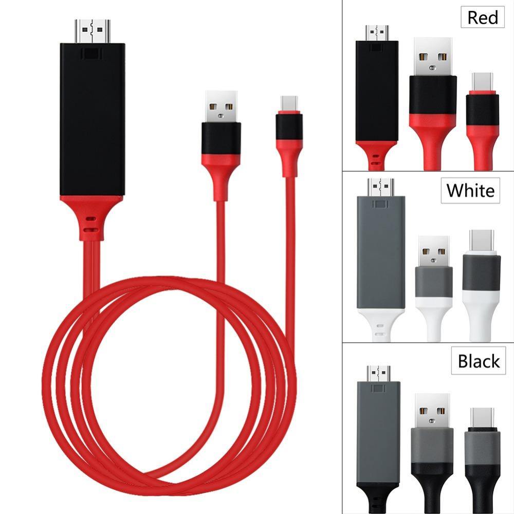 4K Type-C & USB-C to HDMI HDTV Adapter Cable - CALCUMART