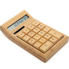 Creative Bamboo 12-Bit Solar Energy Calculator - CALCUMART