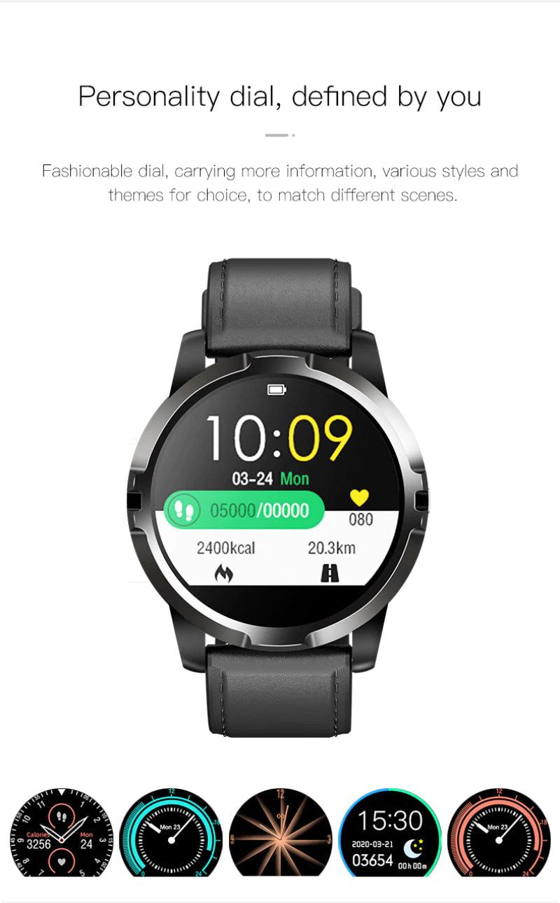 Vilips Smart Watch - Blood Pressure, Sport and Fitness Tracking, ECG Monitoring, and Waterproof Design" - CALCUMART