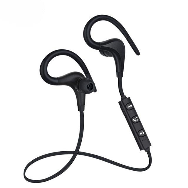 Mini Sports Bluetooth Earphone with Inner Earbuds and Mic for Smartphones - CALCUMART