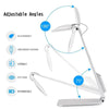 Foldable LED Desk Lamp with Eye-Protection and 3 Dimming Modes for Reading and Study, Rechargeable with Soft Night Light - CALCUMART