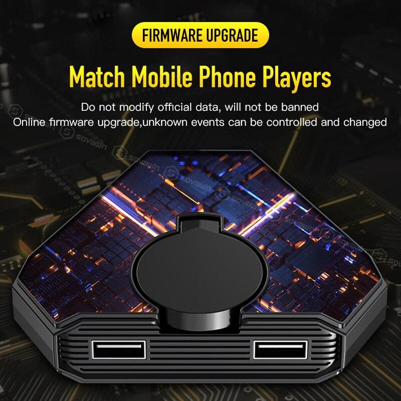 Bluetooth 5.0 Converter Hub for Mobile Gaming Keyboard and Mouse - CALCUMART