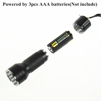 UV LED Flashlight - CALCUMART