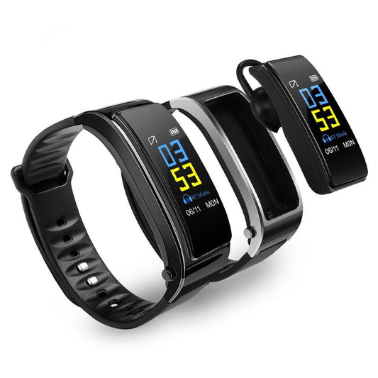 Y3 PLUS Smartwatch with Bluetooth Earbud, Wristband Health Monitoring, Sports Earphone, and Mic - CALCUMART