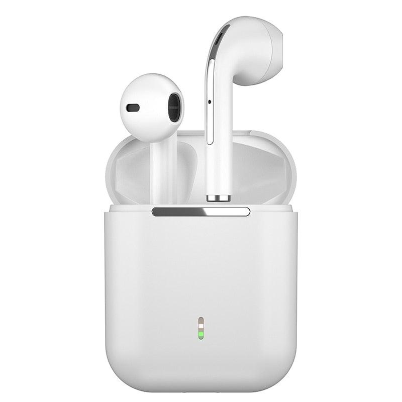 J18 Wireless Bluetooth Earbuds for Mobile Phones with Stereo Sound - CALCUMART
