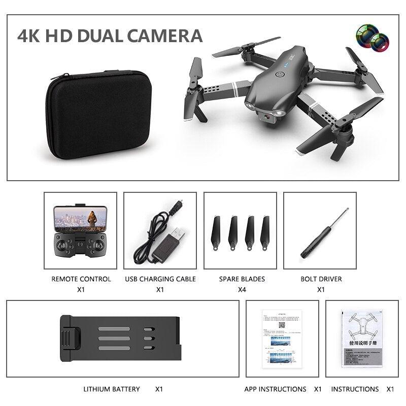 S602 Mini Drone Foldable Aircraft 4K HD WIFI Camera Photography FPV Professional Real-time Transmission Remote Control - CALCUMART