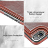 RetroCard: Multi-Card Holder PU Leather Case for iPhone - CALCUMART