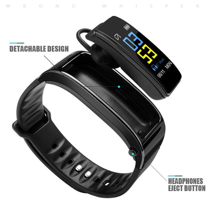 Y3 PLUS Smartwatch with Bluetooth Earbud, Wristband Health Monitoring, Sports Earphone, and Mic - CALCUMART
