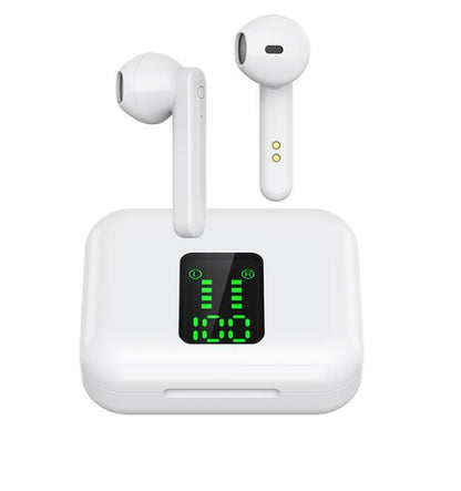 TWS J4 Wireless Earbuds Bluetooth 5.0 Earphone Sport Stereo Bass Wireless Earbuds LED Display HD Music Headset with Charging Box - CALCUMART