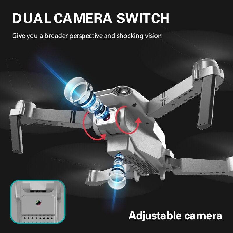 S602 Mini Drone Foldable Aircraft 4K HD WIFI Camera Photography FPV Professional Real-time Transmission Remote Control - CALCUMART