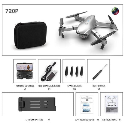 S602 Mini Drone Foldable Aircraft 4K HD WIFI Camera Photography FPV Professional Real-time Transmission Remote Control - CALCUMART