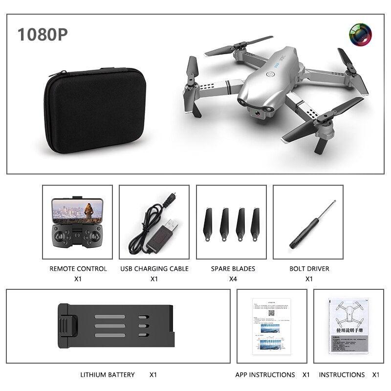 S602 Mini Drone Foldable Aircraft 4K HD WIFI Camera Photography FPV Professional Real-time Transmission Remote Control - CALCUMART