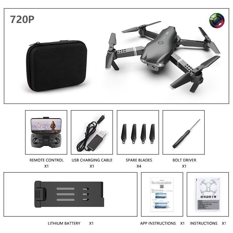 S602 Mini Drone Foldable Aircraft 4K HD WIFI Camera Photography FPV Professional Real-time Transmission Remote Control - CALCUMART