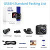 AZDOME GS63H Dual Lens 4K UHD Dash Cam with Super Night Vision, GPS, Wi-Fi, and G-Sensor [FREE SHIPPING] - CALCUMART
