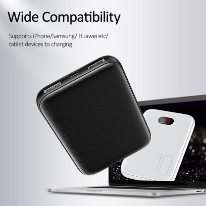 USAMS Dual USB Mini Power Bank - CALCUMART