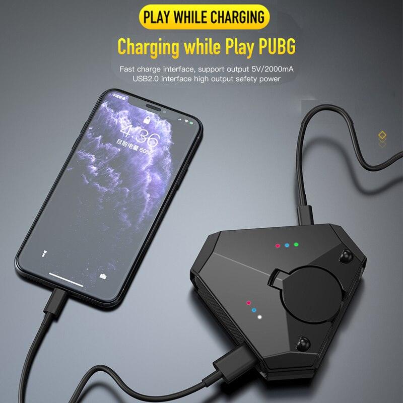 Bluetooth 5.0 Converter Hub for Mobile Gaming Keyboard and Mouse - CALCUMART