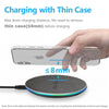 10W Qi Fast Wireless Charger for Mobile Devices - CALCUMART
