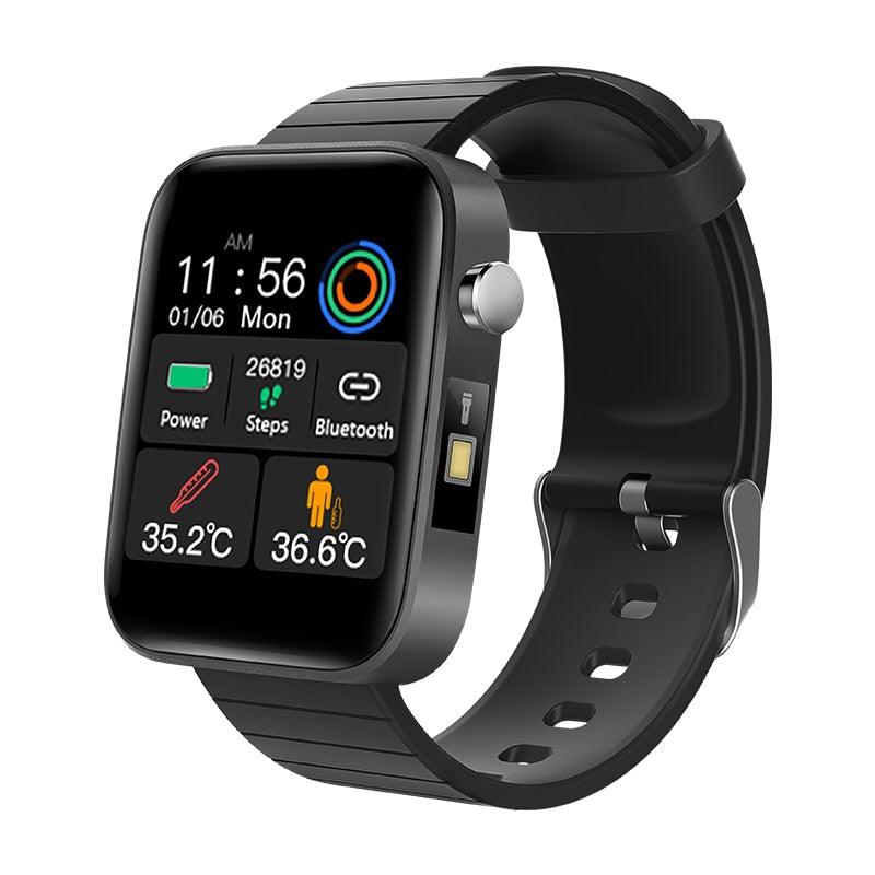 T68 Smart Watch: Body Temperature, Heart Rate, Blood Pressure, Oxygen Monitoring, Fitness Tracker - CALCUMART