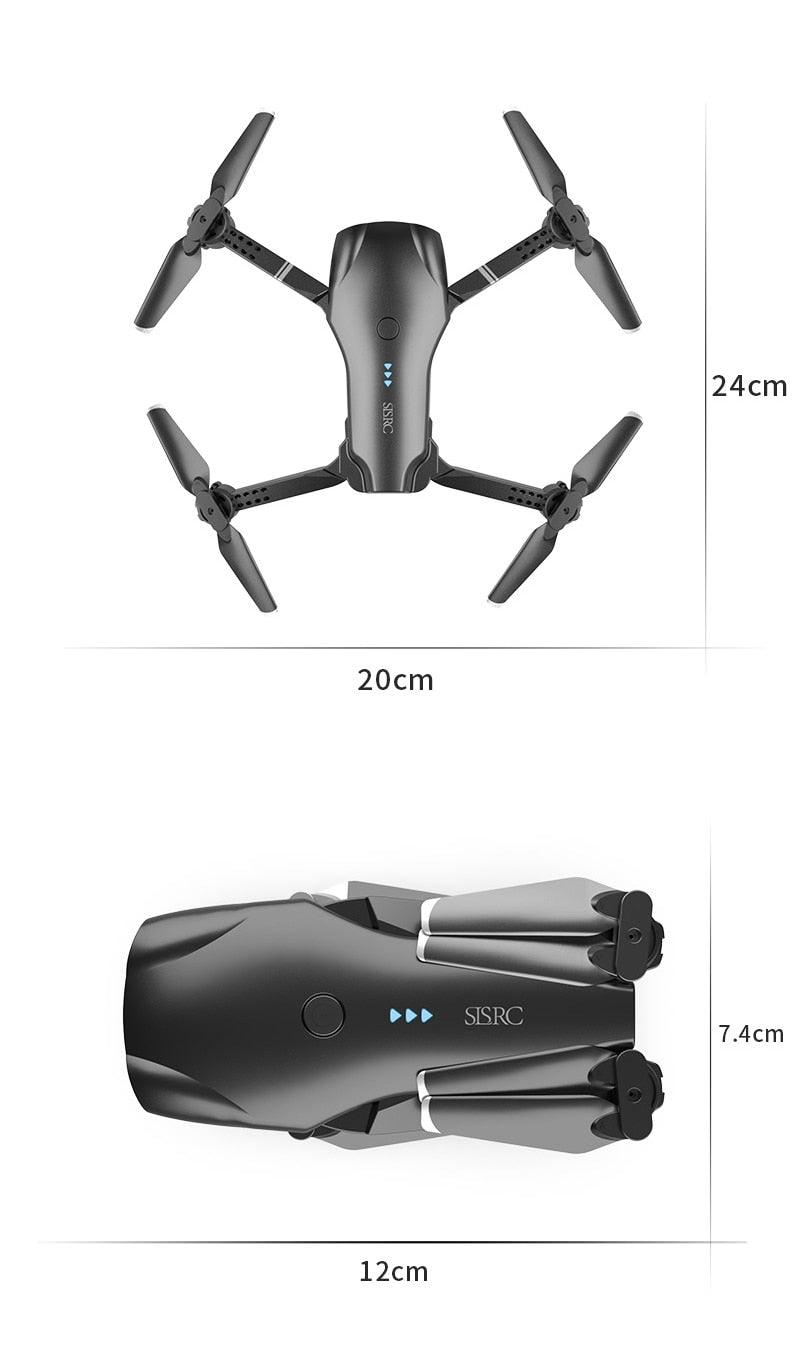 S602 Mini Drone Foldable Aircraft 4K HD WIFI Camera Photography FPV Professional Real-time Transmission Remote Control - CALCUMART