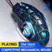 T-WOLF Pro Gaming Wired Mouse: Ergonomic Design, 6 Keys, Adjustable DP ...