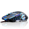 T-WOLF Pro Gaming Wired Mouse: Ergonomic Design, 6 Keys, Adjustable DPI, Custom Macro Settings - CALCUMART