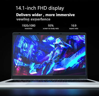KUU Xbook 2 Notebook - 14.1" FHD, Celeron J4105, 8GB RAM, 128, 256, 512GB SSD, Win 11, WiFi, Bluetooth - CALCUMART